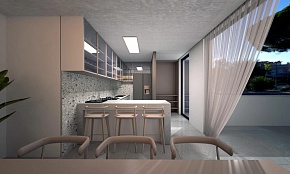 3-комнатный пентхаус 135 м2  ЖК Bahamas Homes